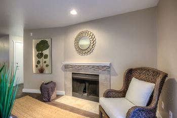 Fireplace sitting
